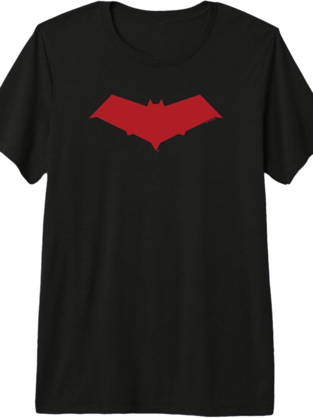 DC Comics Black Short Sleeve Tee Jason Todd Red Hood Original Vintage Batman